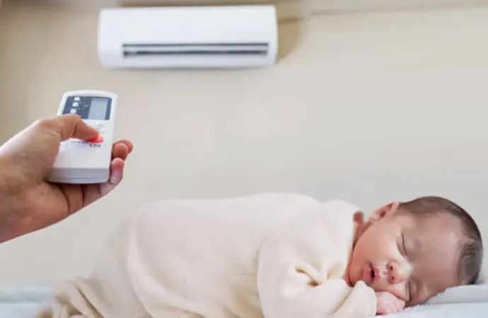 What is better for my baby - AC or fan?