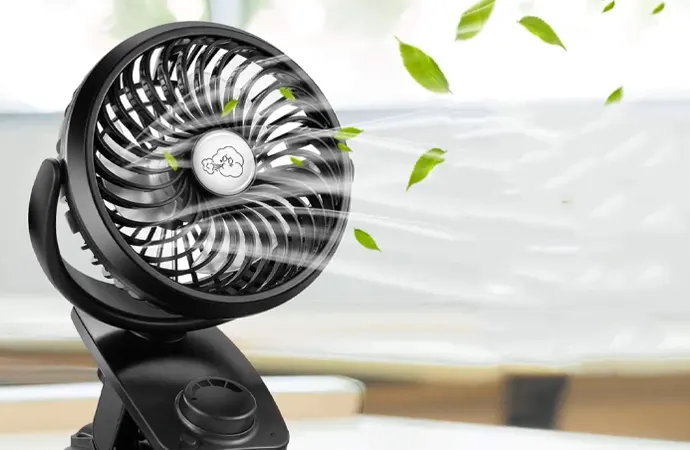 How much air does the fan move