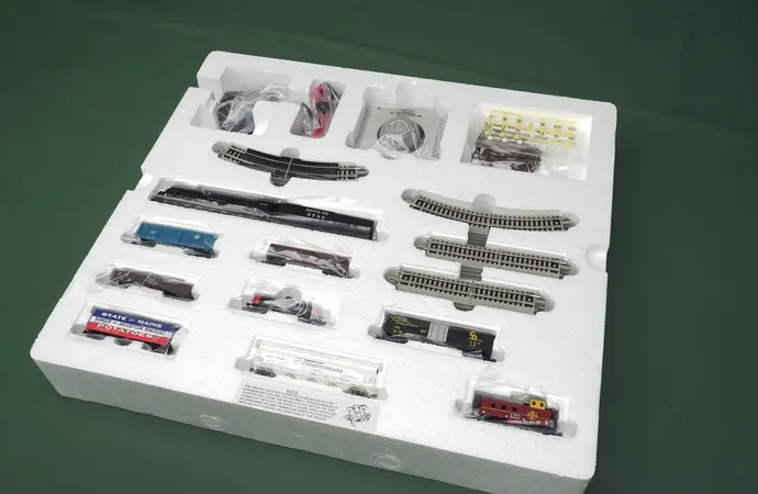 N scale train sets do not only consist of trains and tracks