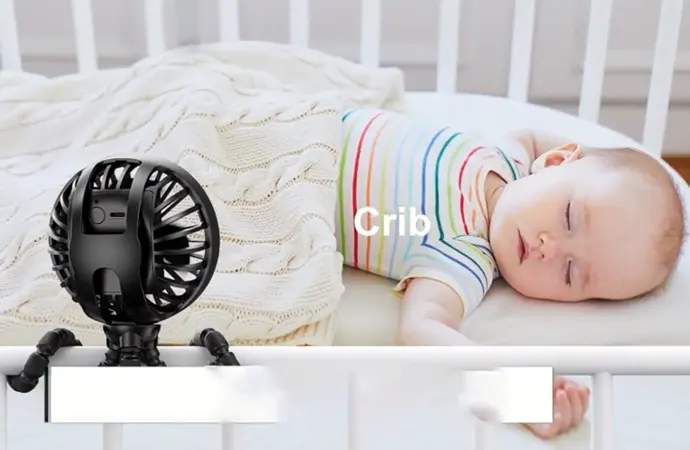 Parents want the fan to be as quiet as possible. One reason is so that they don’t have to choose between nap time and keeping their child cool.