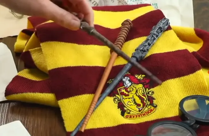 What are magic wands made of?