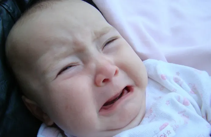 Why do babies cry when they wake up?