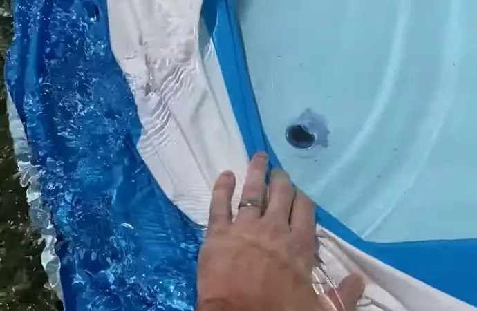 You can’t properly clean a kiddie pool without draining out the water and existing mess